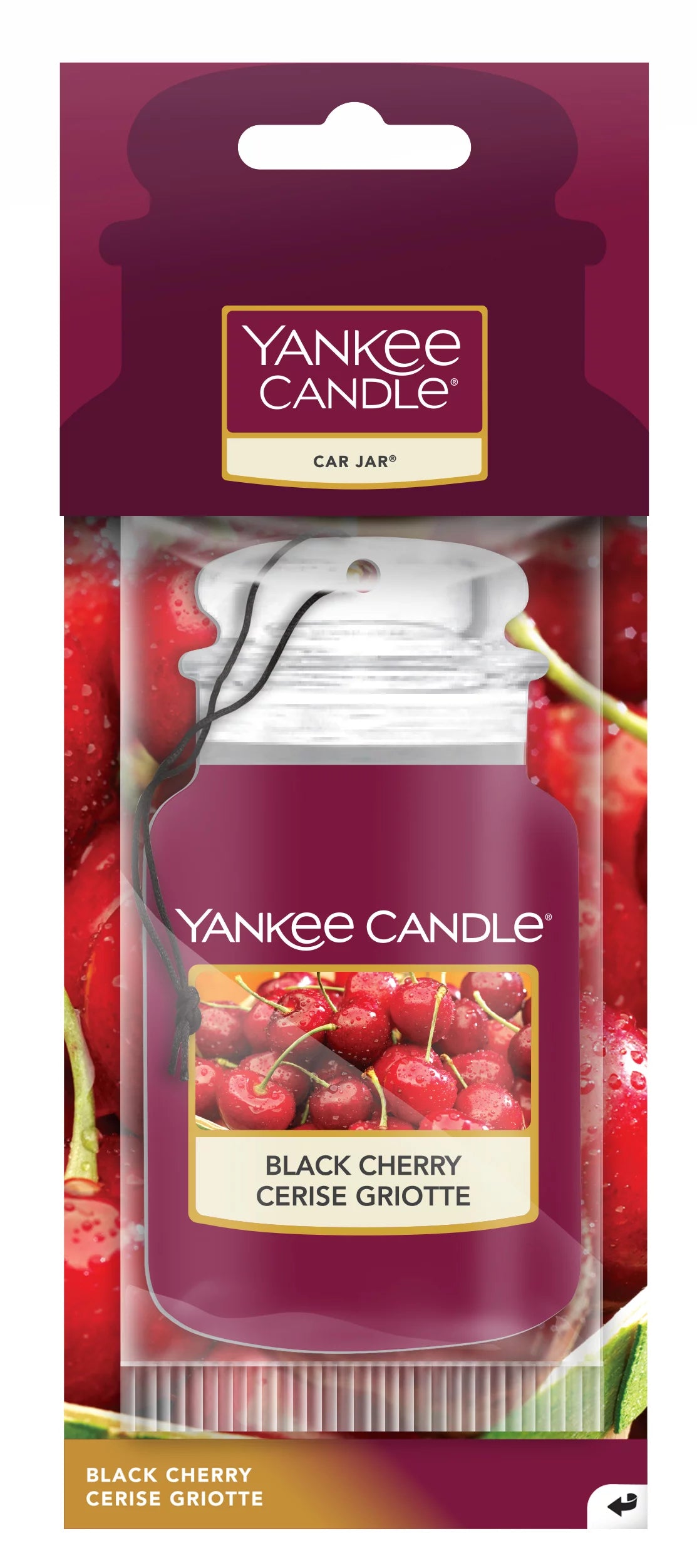 Yankee Candle Car Jar Black Cherry
