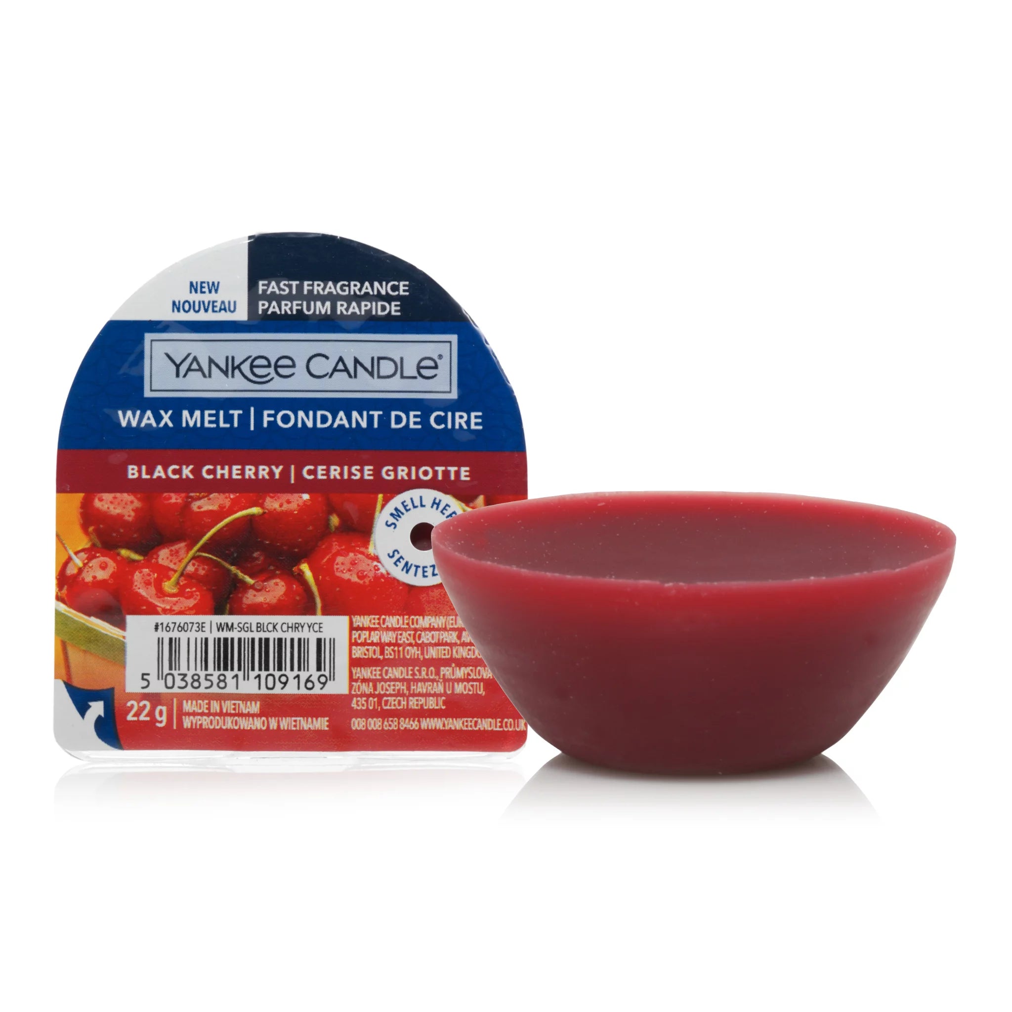 Yankee Candle Wax Melt Black Cherry 22g