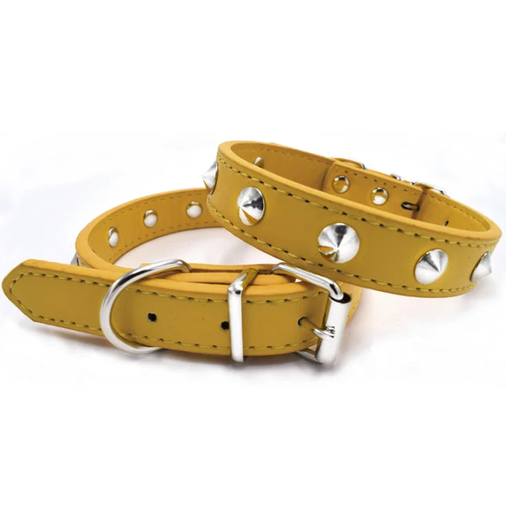 Record Collar Yellow Size S 1.9x45cm