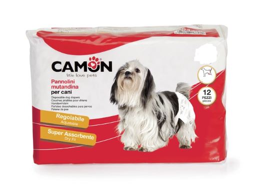 Camon Disposable Dog Diaper L Size 45/55cm x12