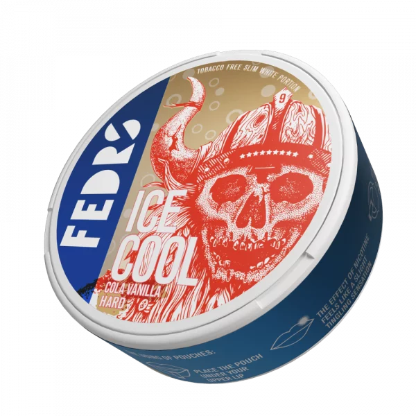 FEDRS Nicotine Pouches Ice Cool Hard Cola Vanilla 33mg