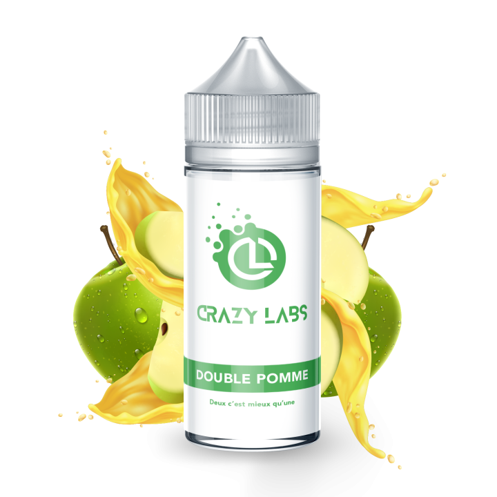 Crazy Labs Double Apple (Double Pomme) 100ml
