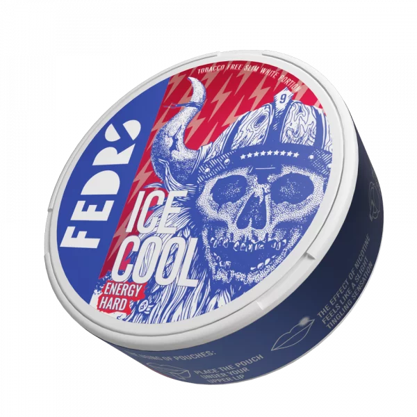 FEDRS Nicotine Pouches Ice Cool Hard Energy 33mg