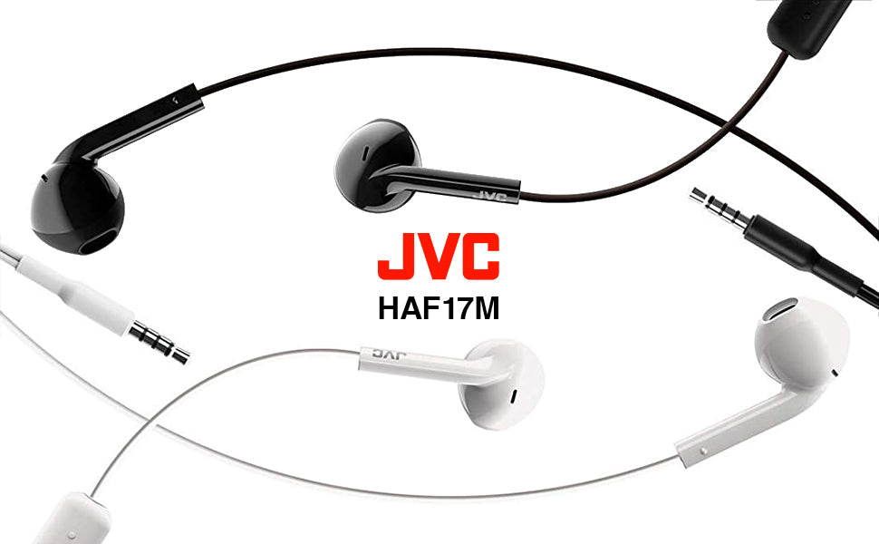 JVC HA-F17M Earbuds With Remote Control & Microphone