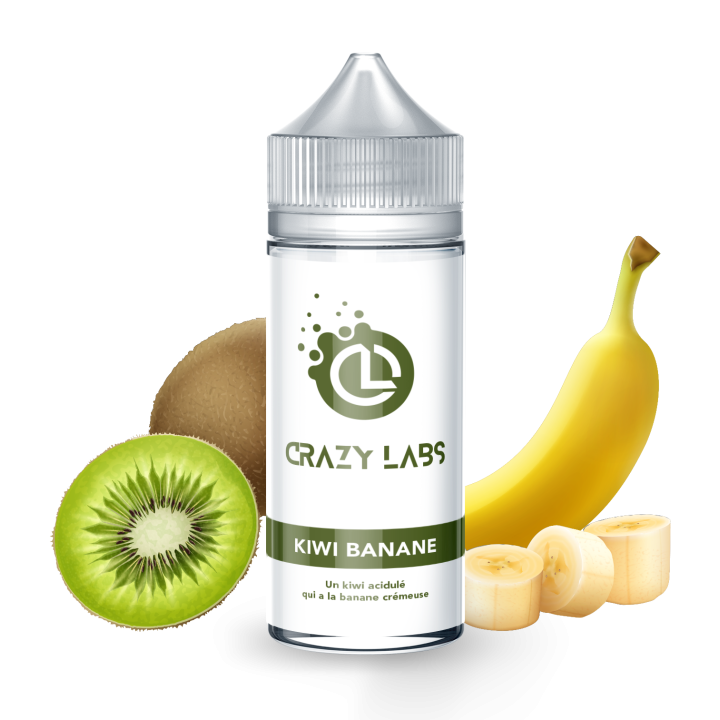 Crazy Labs Kiwi Banana 100ml