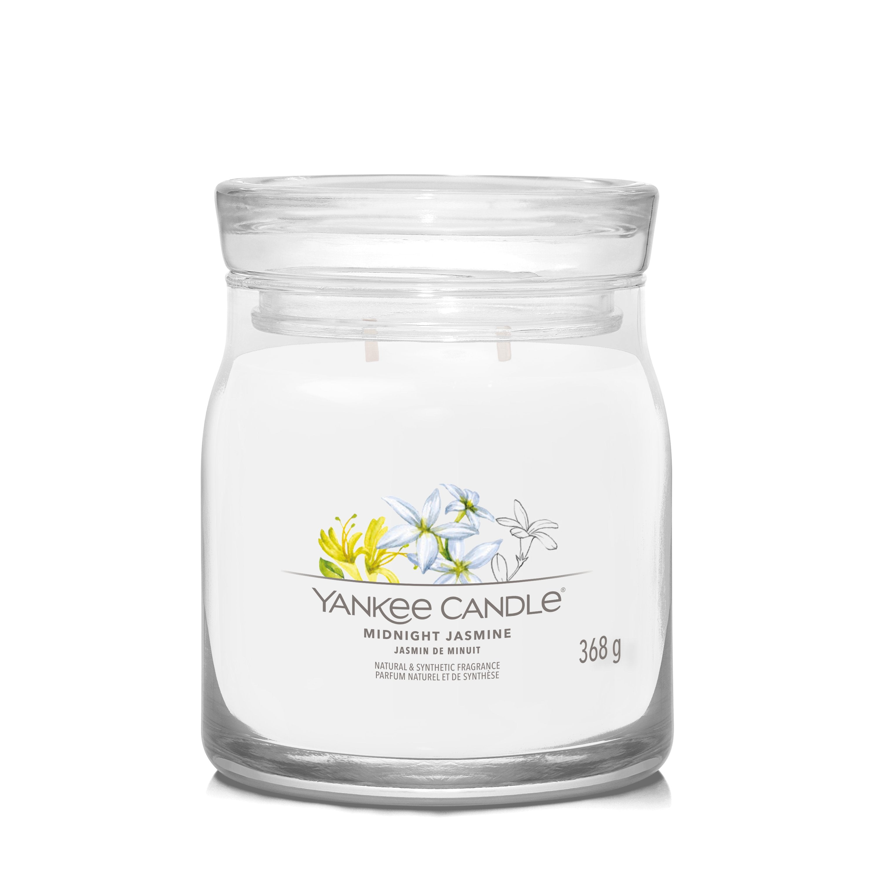 Yankee Candle Signature Medium Jar Midnight Jasmine 368g