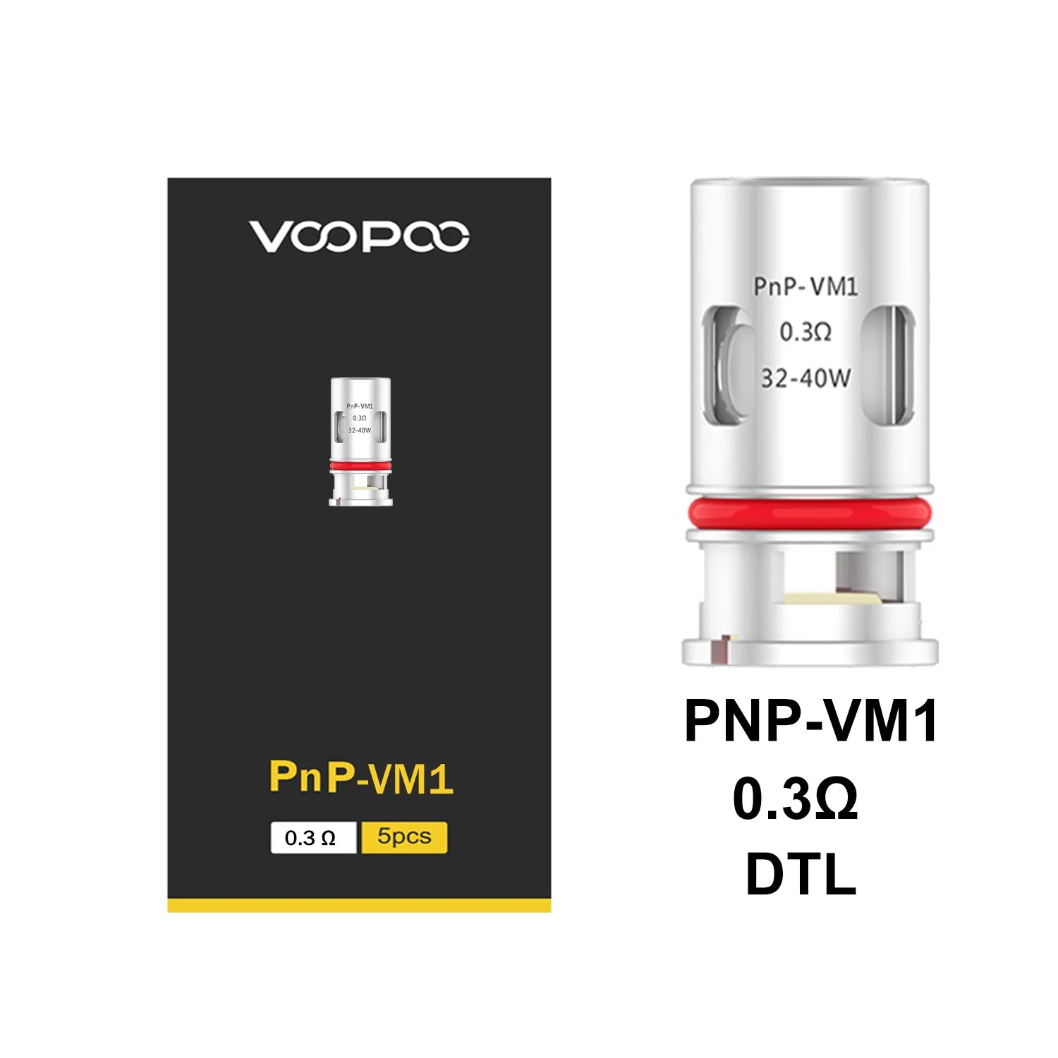 VOOPOO PnP VM Series Coil (1pc)