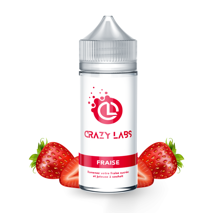 Crazy Labs Strawberry 100ml