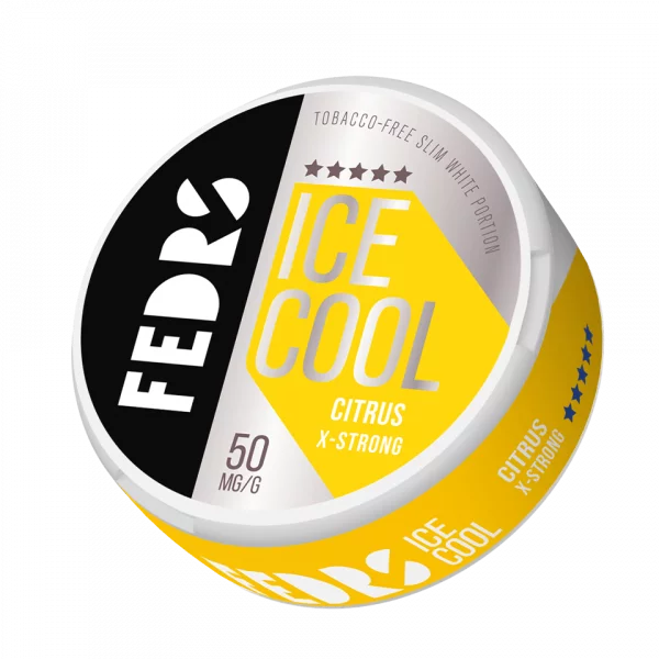 FEDRS Nicotine Pouches Ice Cool X-Strong Citrus 25mg