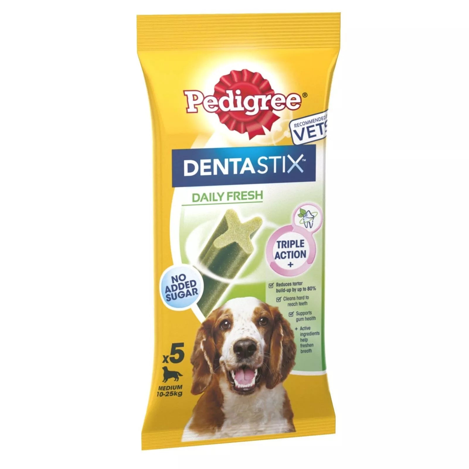 Pedigree Dentastix Daily Fresh Dog Snack 128g