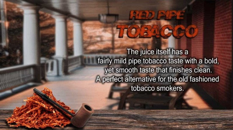 Shop Red Pipe Tobacco Nic Salt