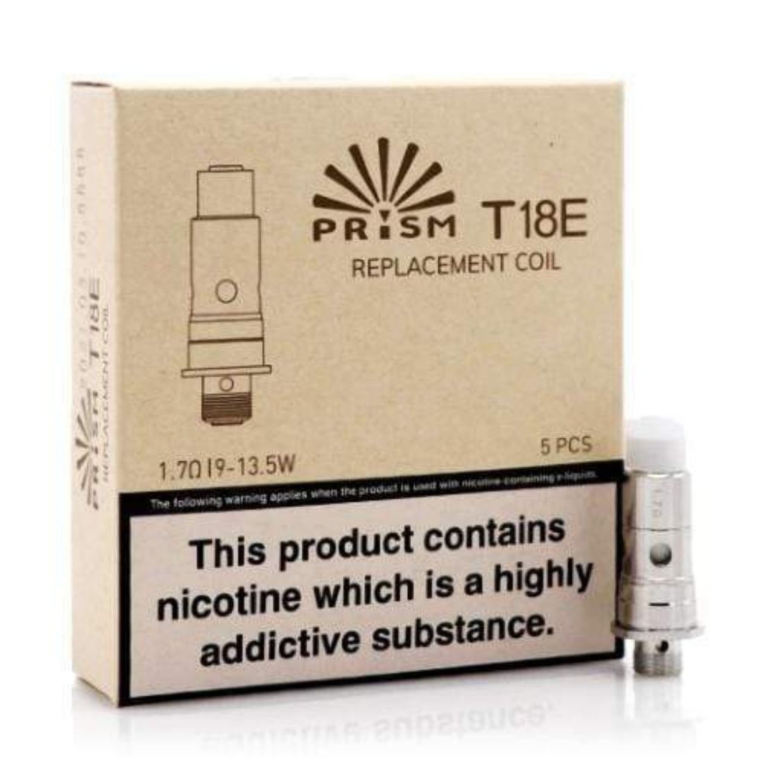 Innokin Endura Prism T18E 1.7 Replacement Coil