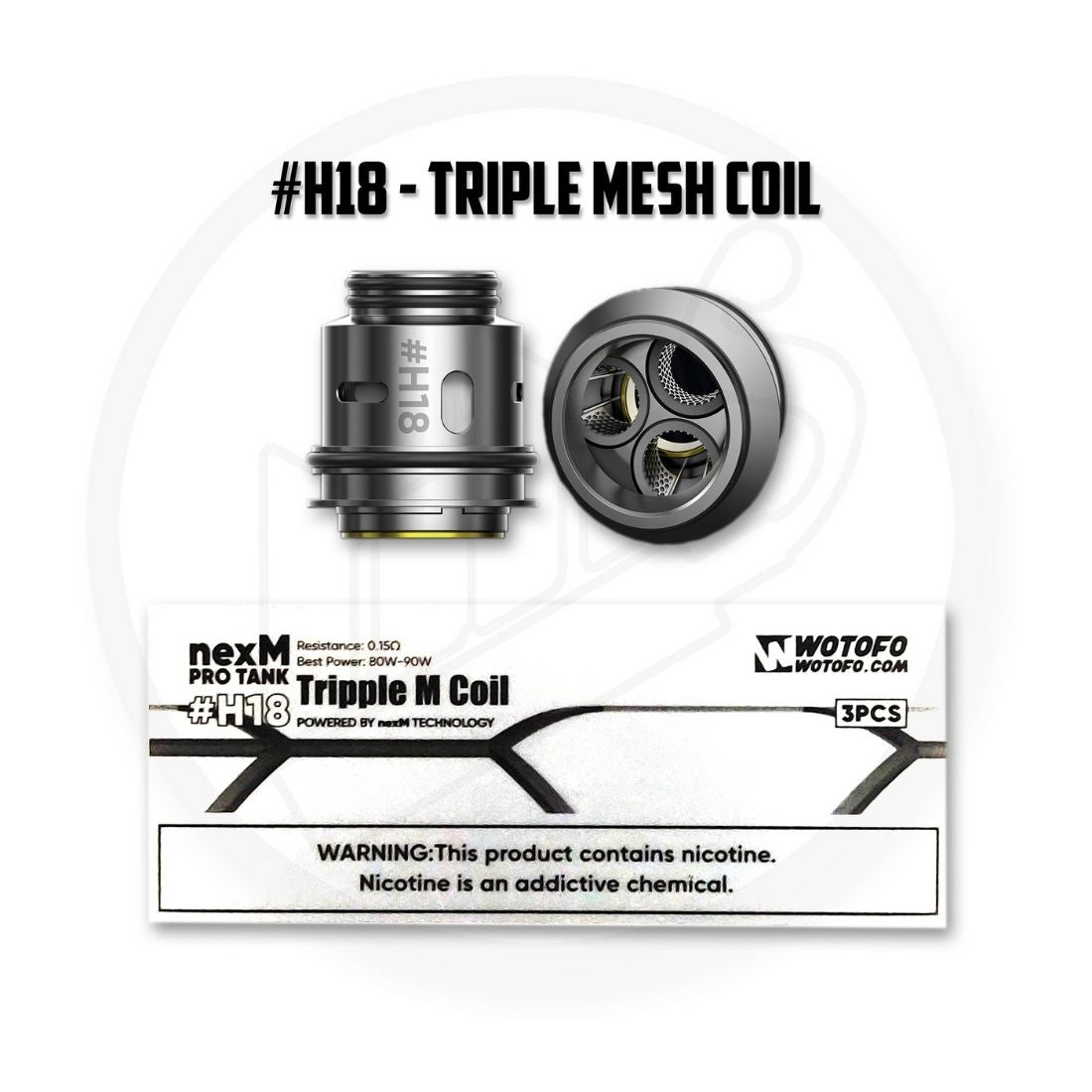 Wotofo NexMesh H18 Replacement Coil