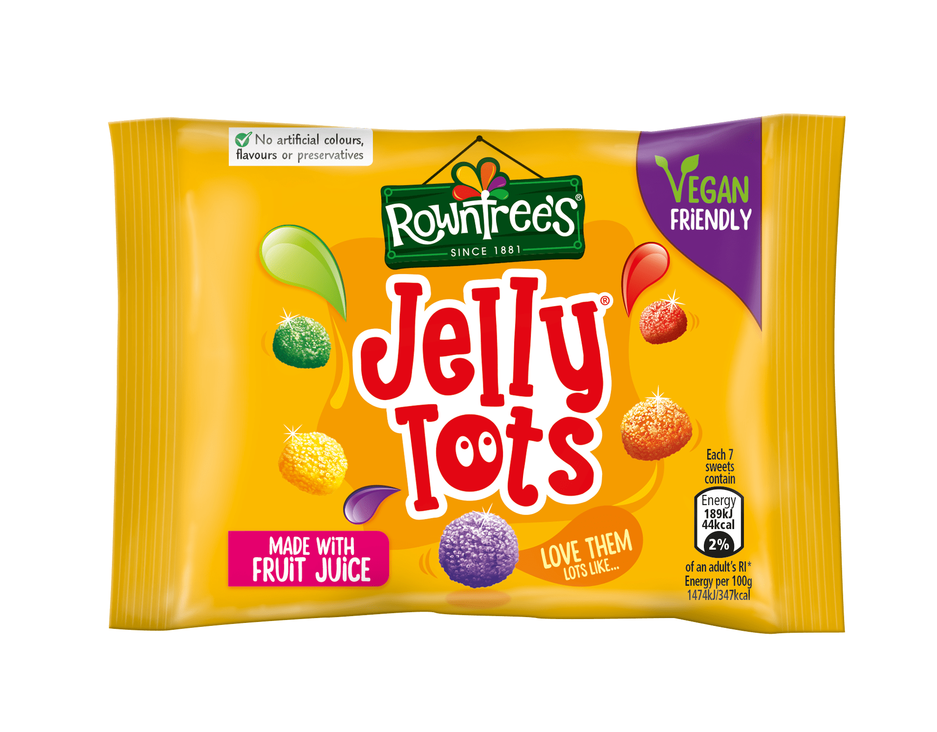 Rowntree's Jelly Tots 42g