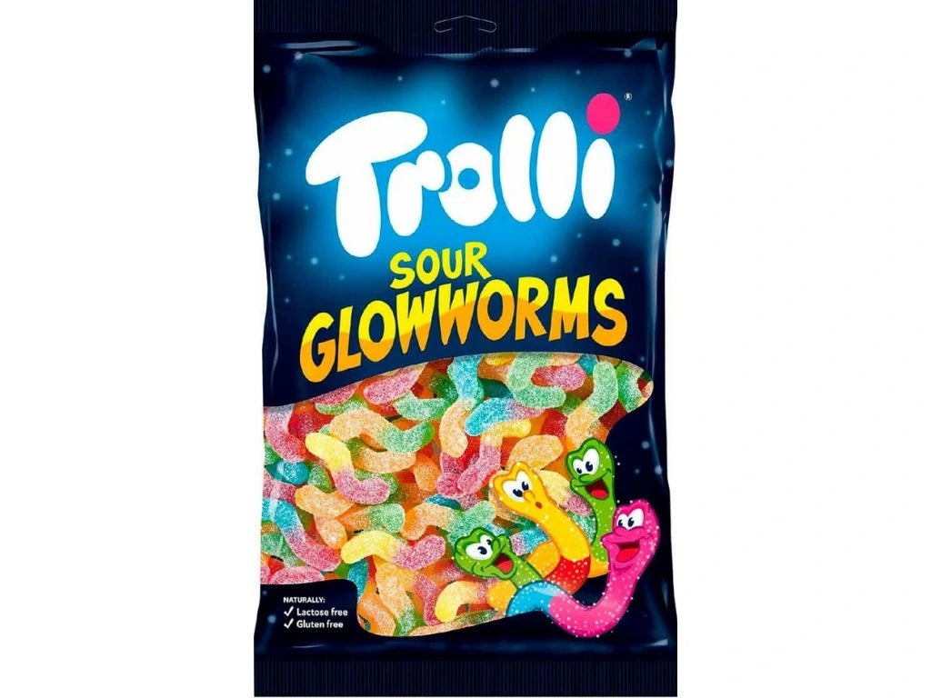 Trolli Sour Glowworms 200g