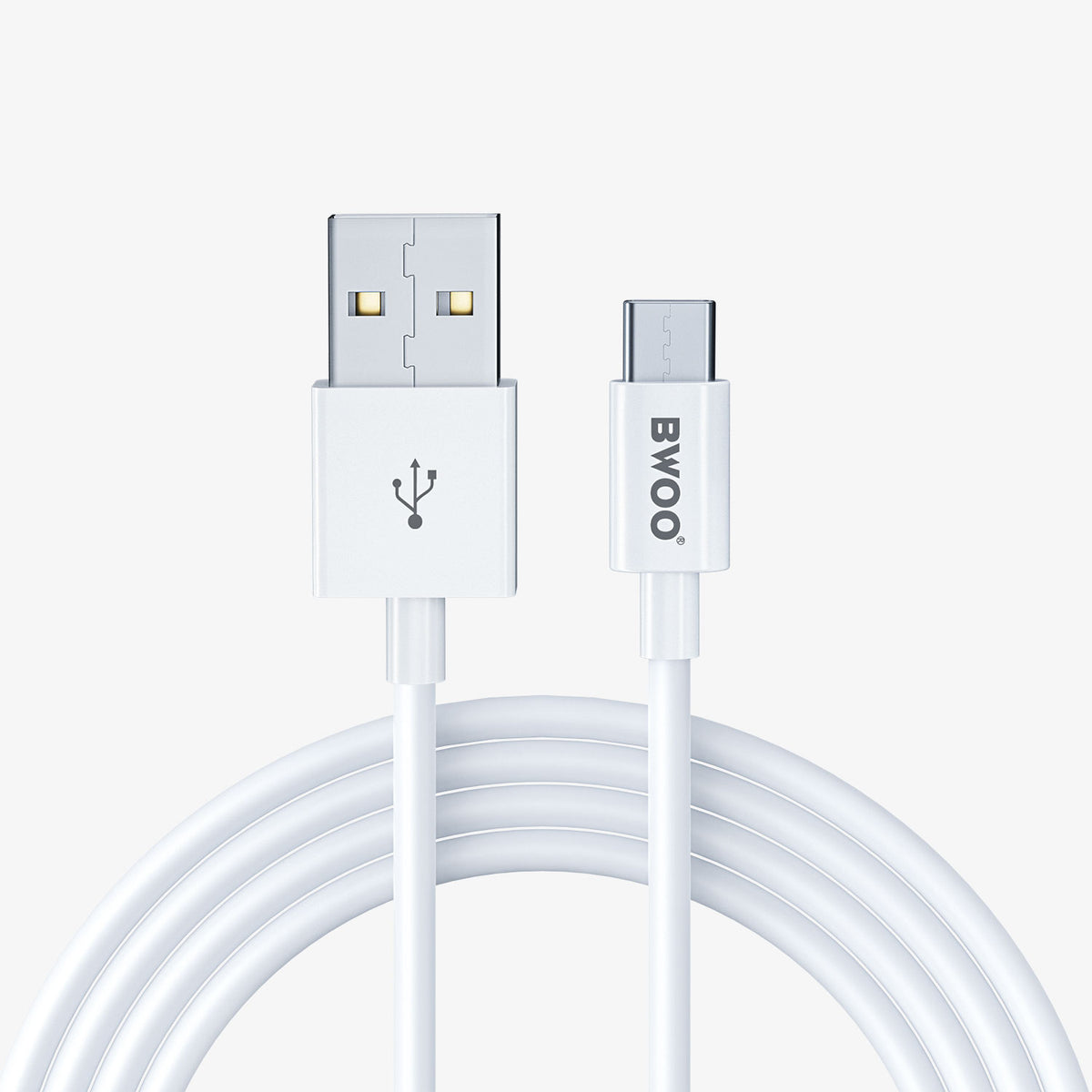 BWOO 2 Meter Type-C 2.4A Fast Charging Data Cable