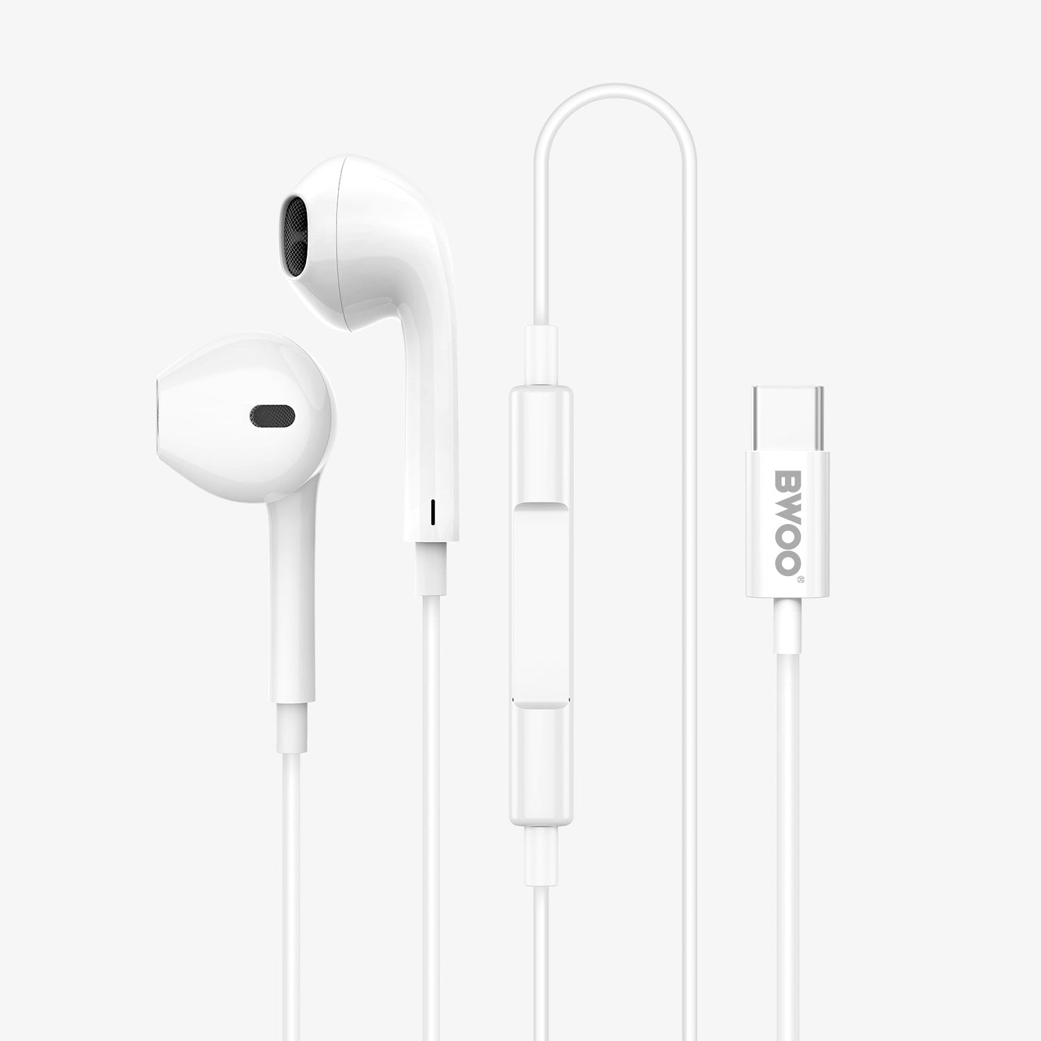 BWOO USB-C Wired Stereo Gaming Earbuds HF175