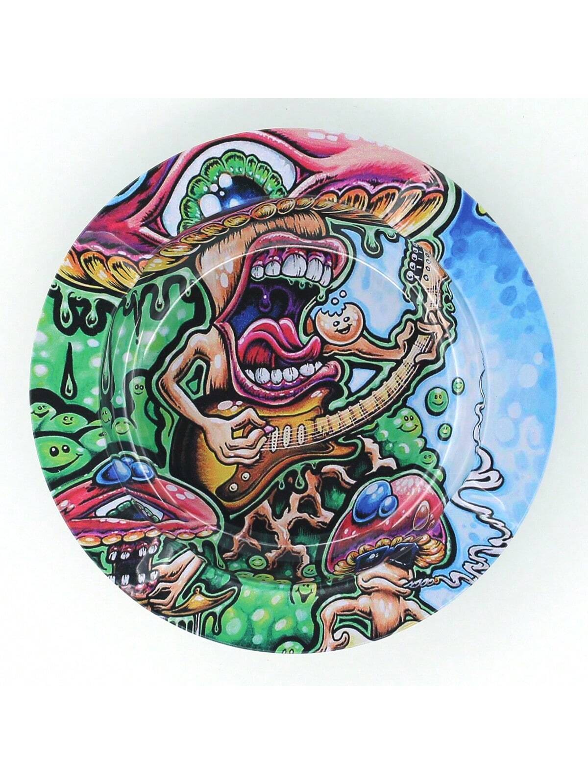 Metal Ashtray Singing Shrooms