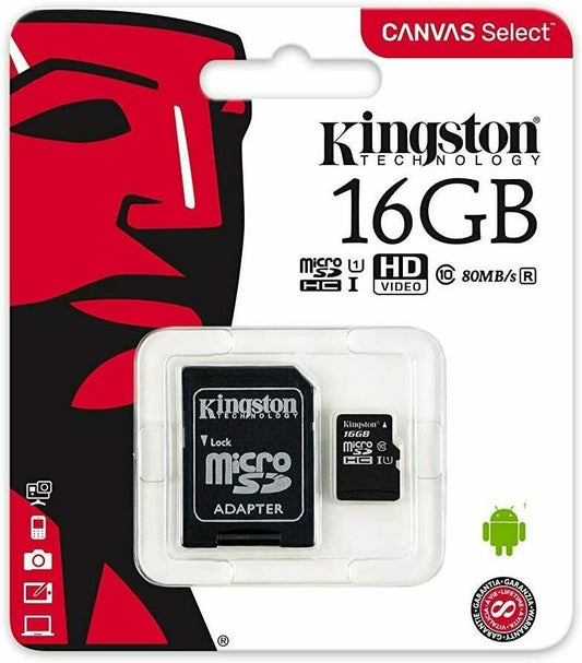 Kingston Micro SD Card 16GB