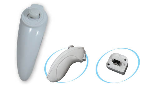 Nintendo Wii Wireless Nunchuk White