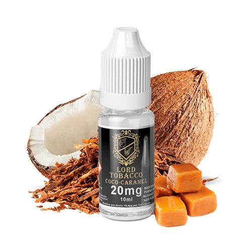 Lord Tobacco Coco Caramel Nic Salt 10ml