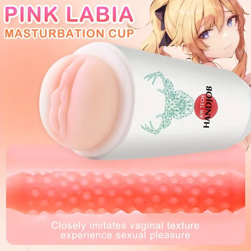 Silicone Masturbation Cup Vagina LL-B2217-B