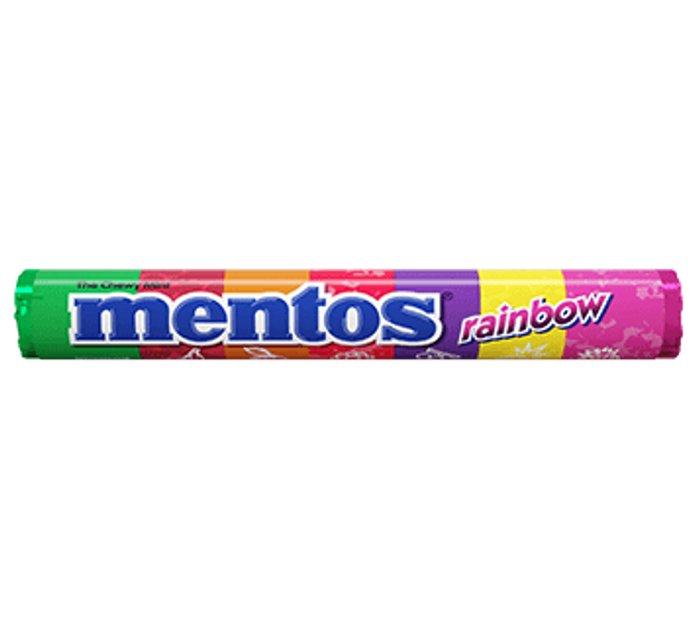 Mentos Rainbow Roll 37.5g