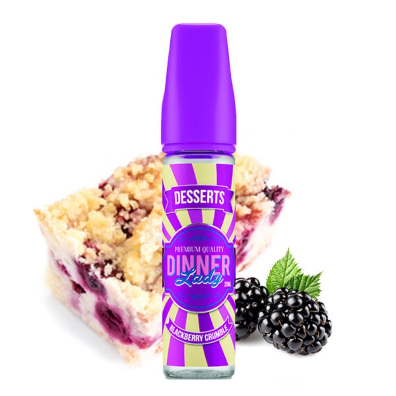 Dinner Lady Blackberry Crumble Nicotine Salt