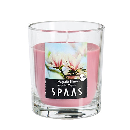 Spaas Scented Glass Candle Magnolia Blossom