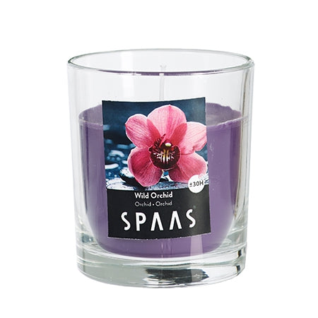 Spaas Scented Glass Candle Wild Orchid