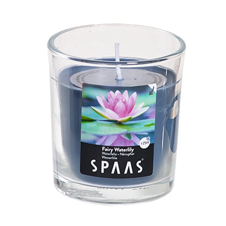 Spaas Scented Glass Candle Fairy Waterlily