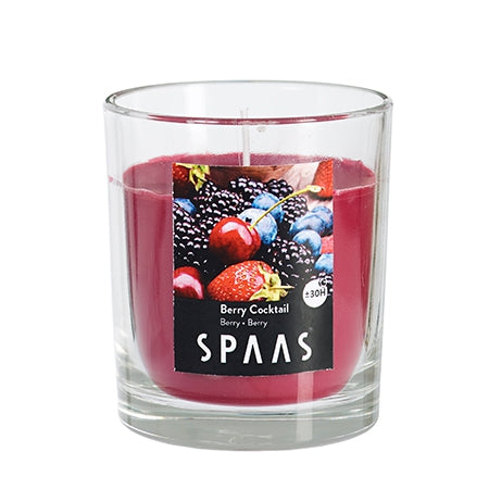 Spaas Scented Glass Candle Berry Cocktail