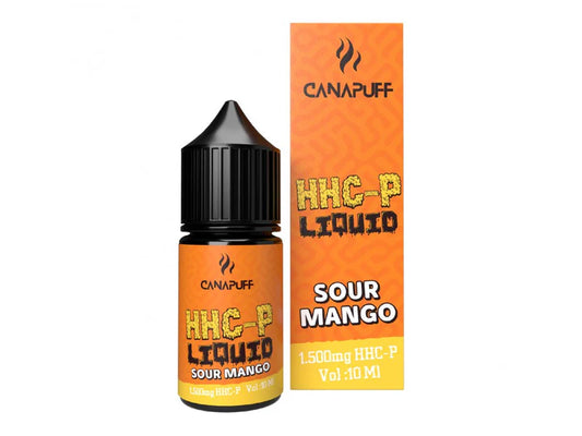 CanaPuff Sour Mango HHC-P Liquid 1500mg 10ml