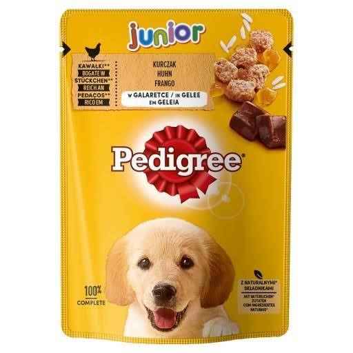 Pedigree Junior Dog Pouch With Chicken In Jelly 100g