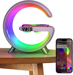 Speaker Alarm Wireless Charger Desk Lamp