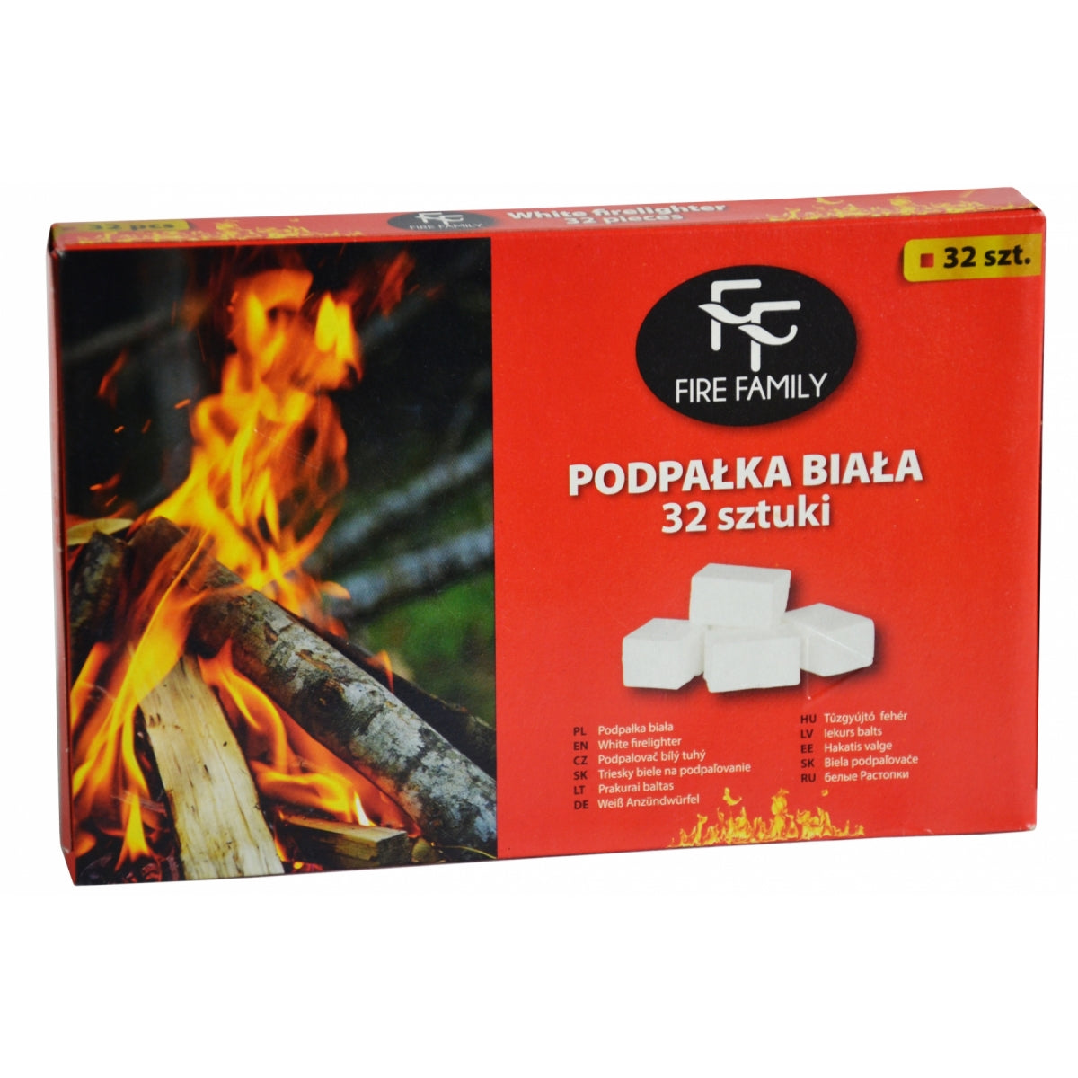 Fire Family White Cube Firelighters (32pcs)