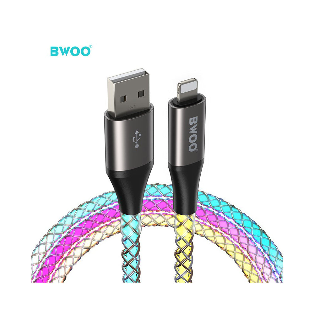 BWOO RGB Fast Charging Lightning Cable 1M X277L