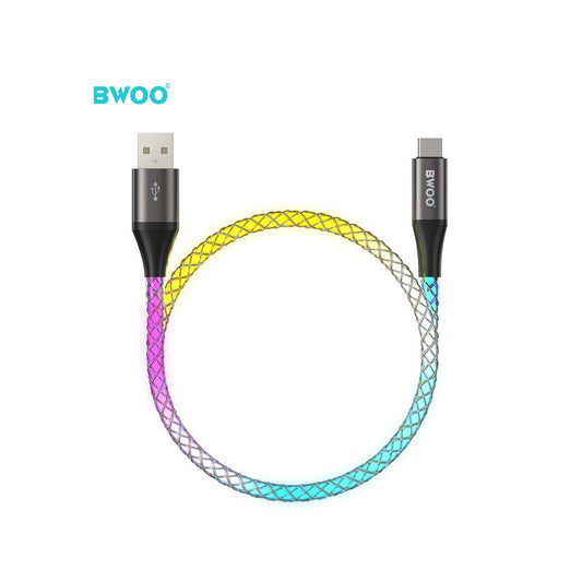 BWOO RGB Fast Charging Type-C Cable 1M X277C