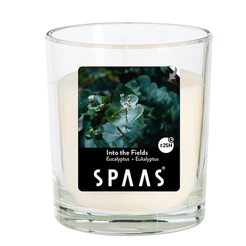 Spaas Scented Glass Candle Into The Fields