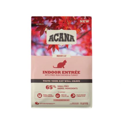 Acana Indoor Cat Chicken & Turkey Dry Cat Food 1.8kg