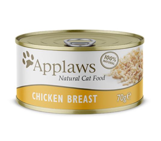 Applaws Chicken Breast Wet Cat Food Can 70g