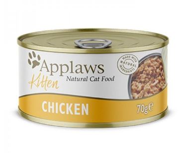 Applaws Chicken Breast Wet Kitten Food Can 70g