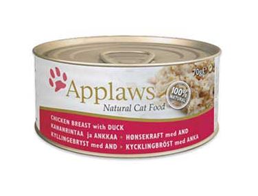 Applaws Chicken Breast With Duck Wet Cat Food Can 70g