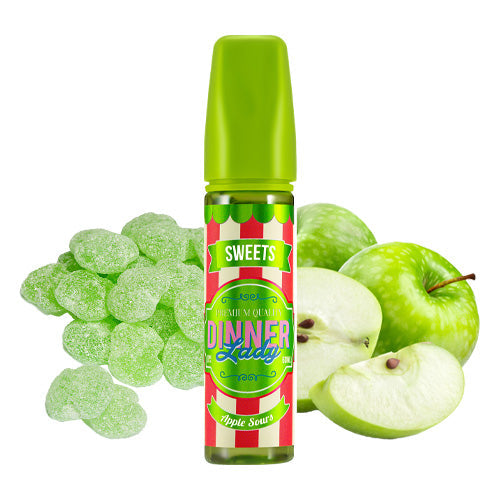 Dinner Lady Sweets Apple Sours 50ml