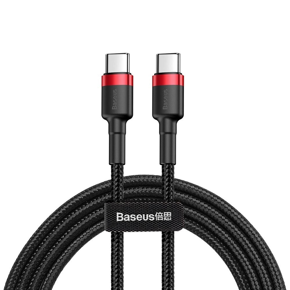 Baseus Cafule PD USB C to USB C Cable (Black/Red) 1m/100cm