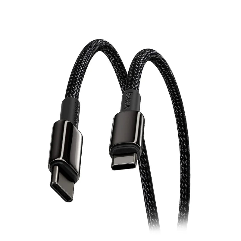 Baseus Tungsten Gold USB-C to USB-C Cable 100W 1m