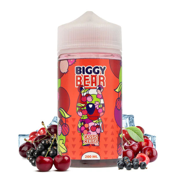 Biggy Bear Cherry Blackcurrant Ice 200ml