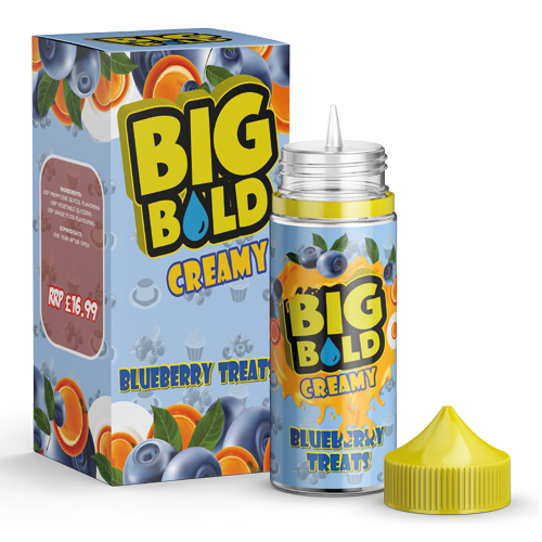Big Bold Creamy Blueberry Treats 100ml