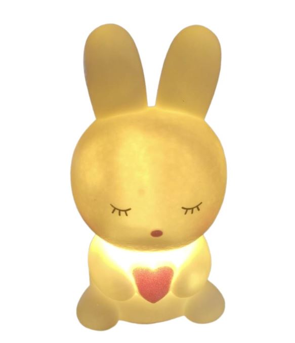 Rabbit Heart Battery LED Side Lamp