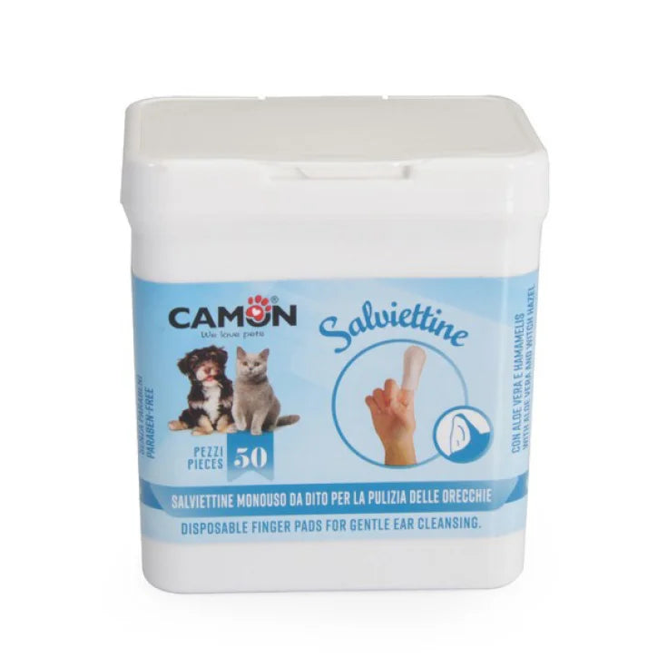 Camon Pet Ear Cleansing Pads x50